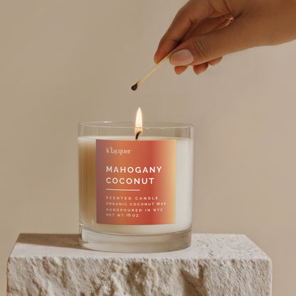 Mahogany Coconut Candle - K&