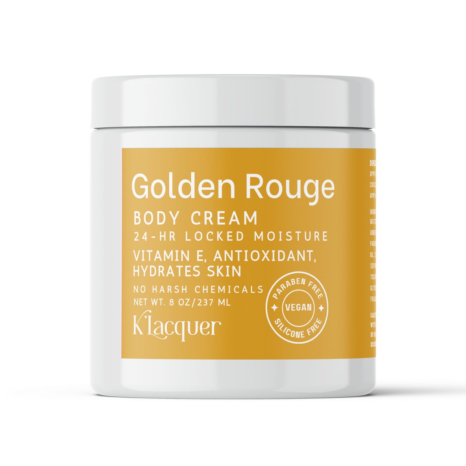 Golden Rouge Body Cream