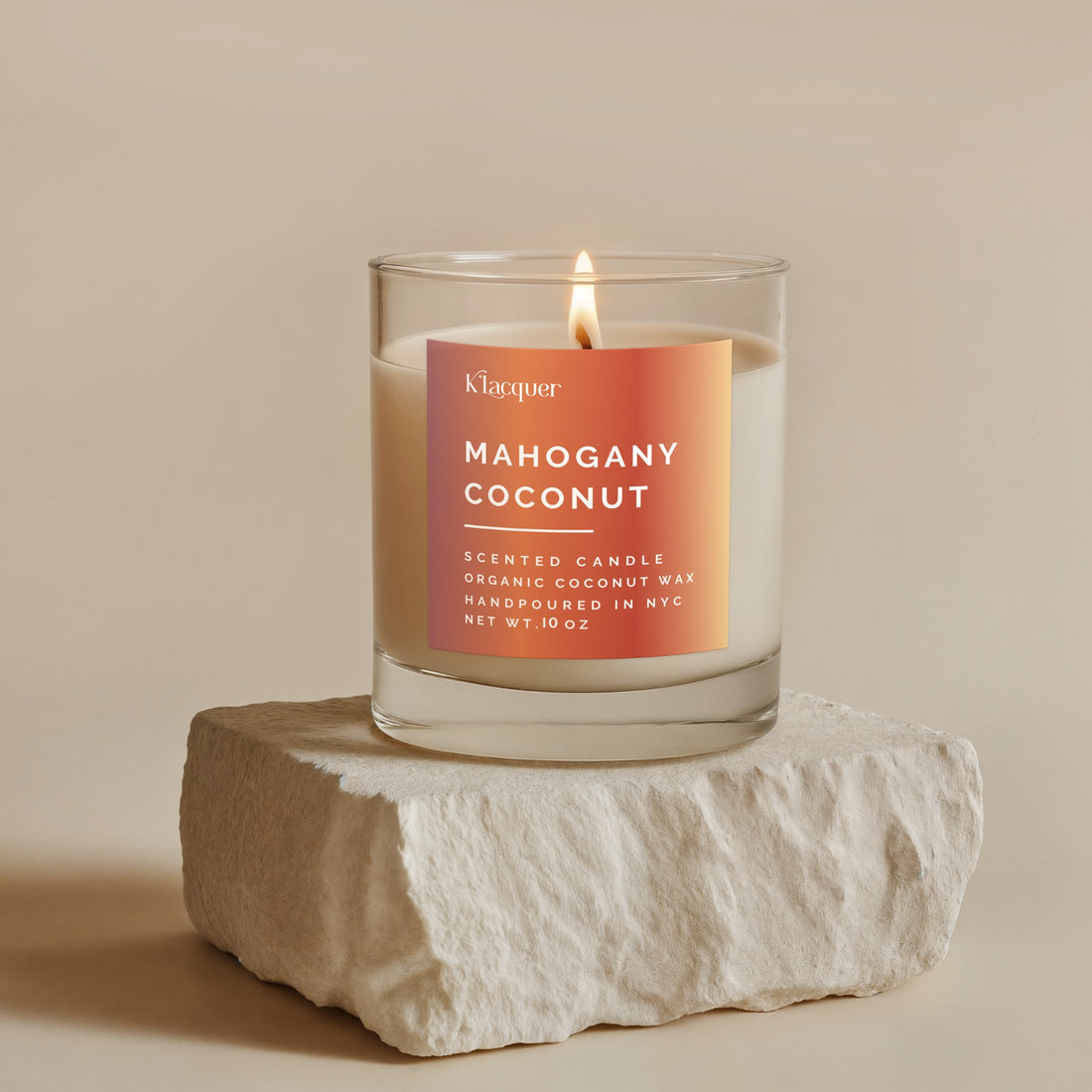 Mahogany Coconut Candle - K&