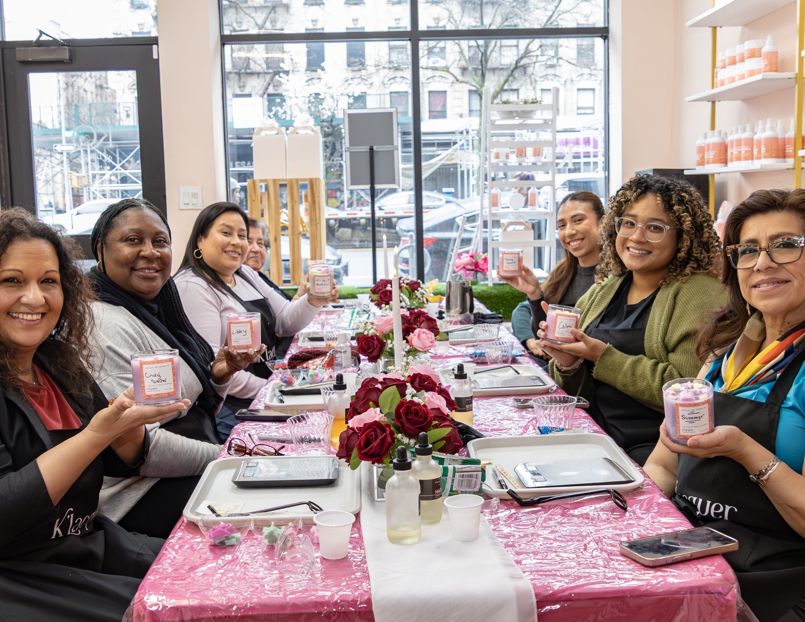 Sip &amp; Pour Candle Making Experience