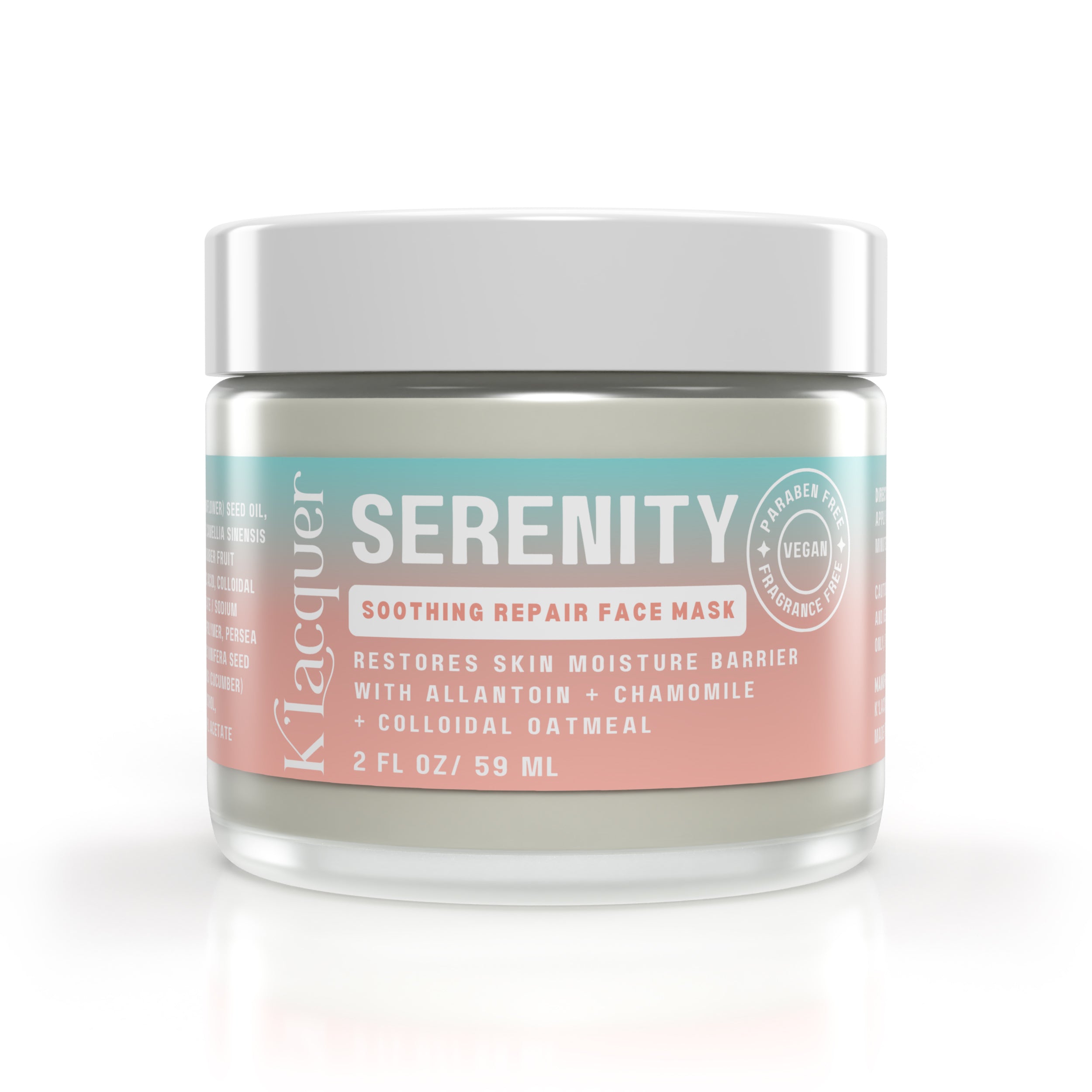 Serenity Soothing Repair Face Mask - K&