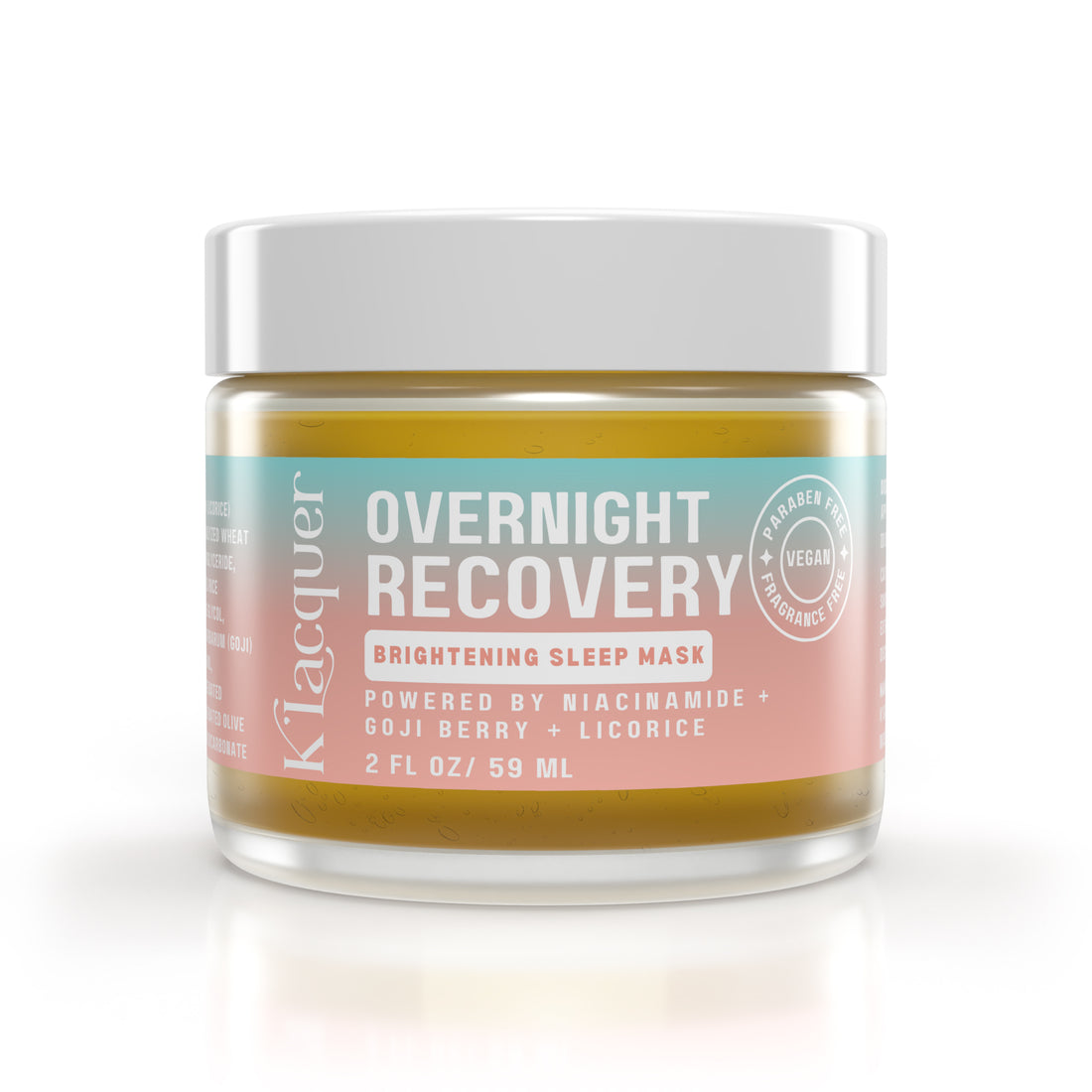 Overnight Recovery Brightening Sleep Mask - K&